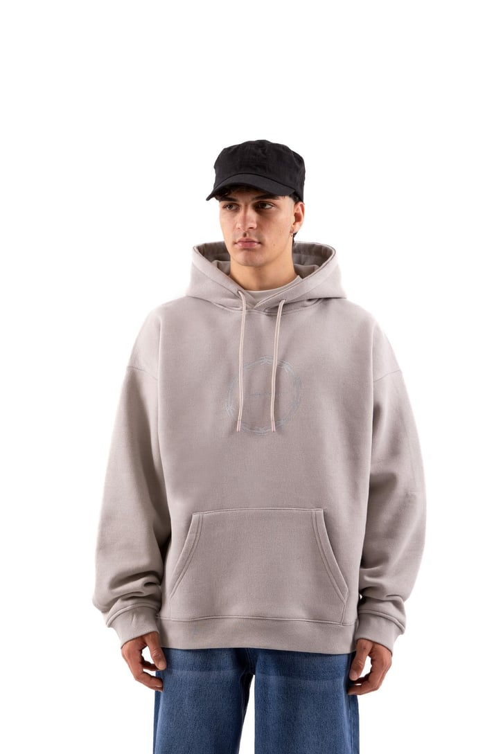 A Better Mistake Baskılı Siyah Oversize Hoodie