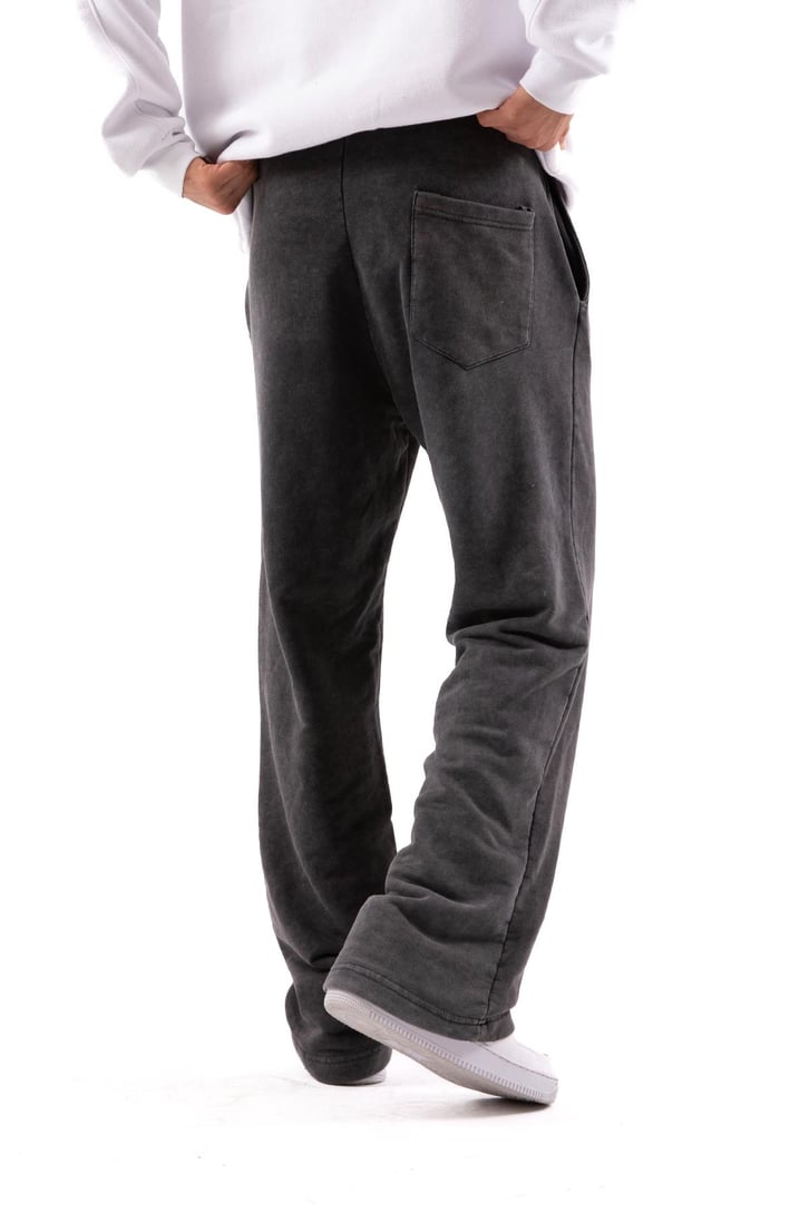 Actual Baskılı Acid Wash Eşofman Altı
