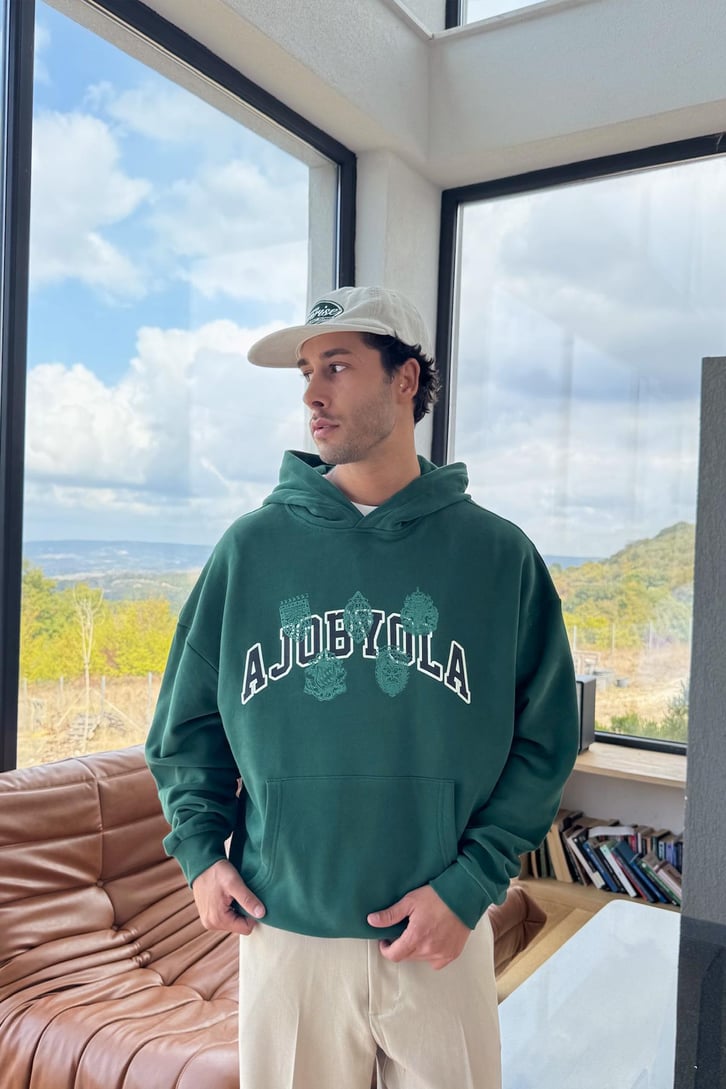Ajobyola Baskılı Hoodie