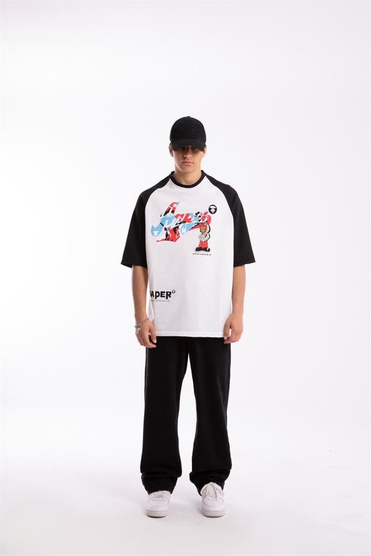 Alfa 99 Baskılı  Oversize Tshirt