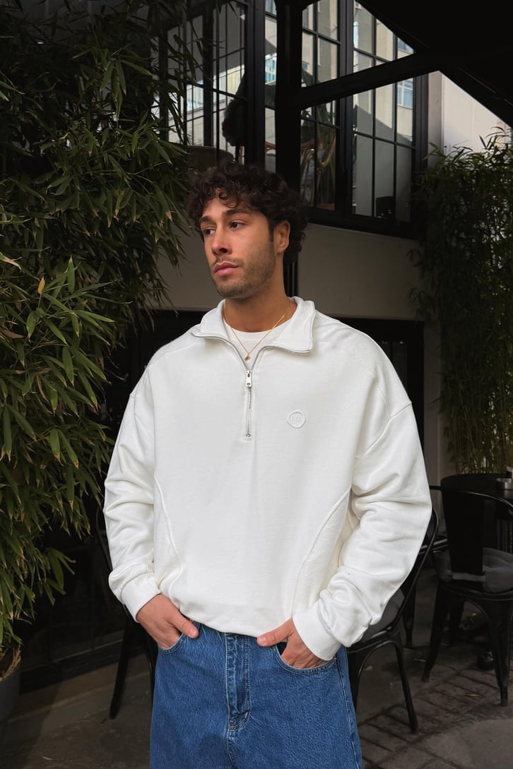 Amblemli Half Zip Sweatshirt