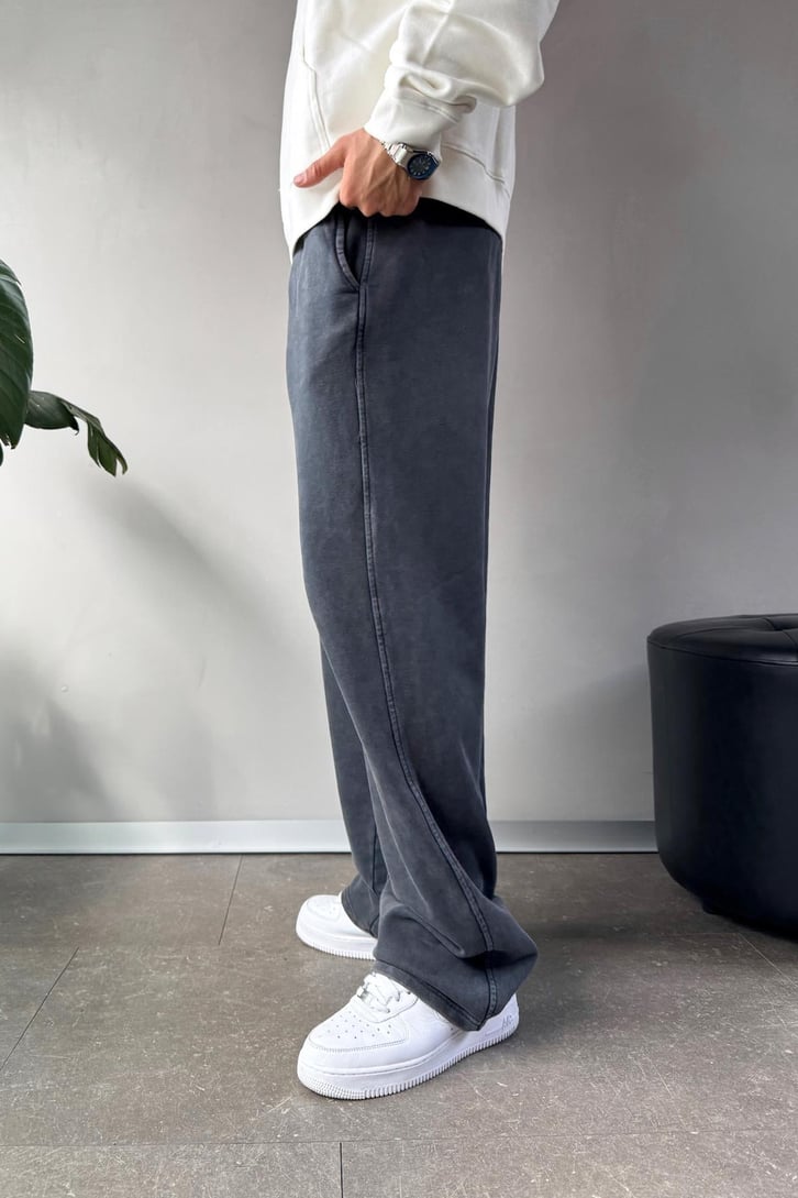 Arka Cep Detaylı Baggy Eşofman Altı