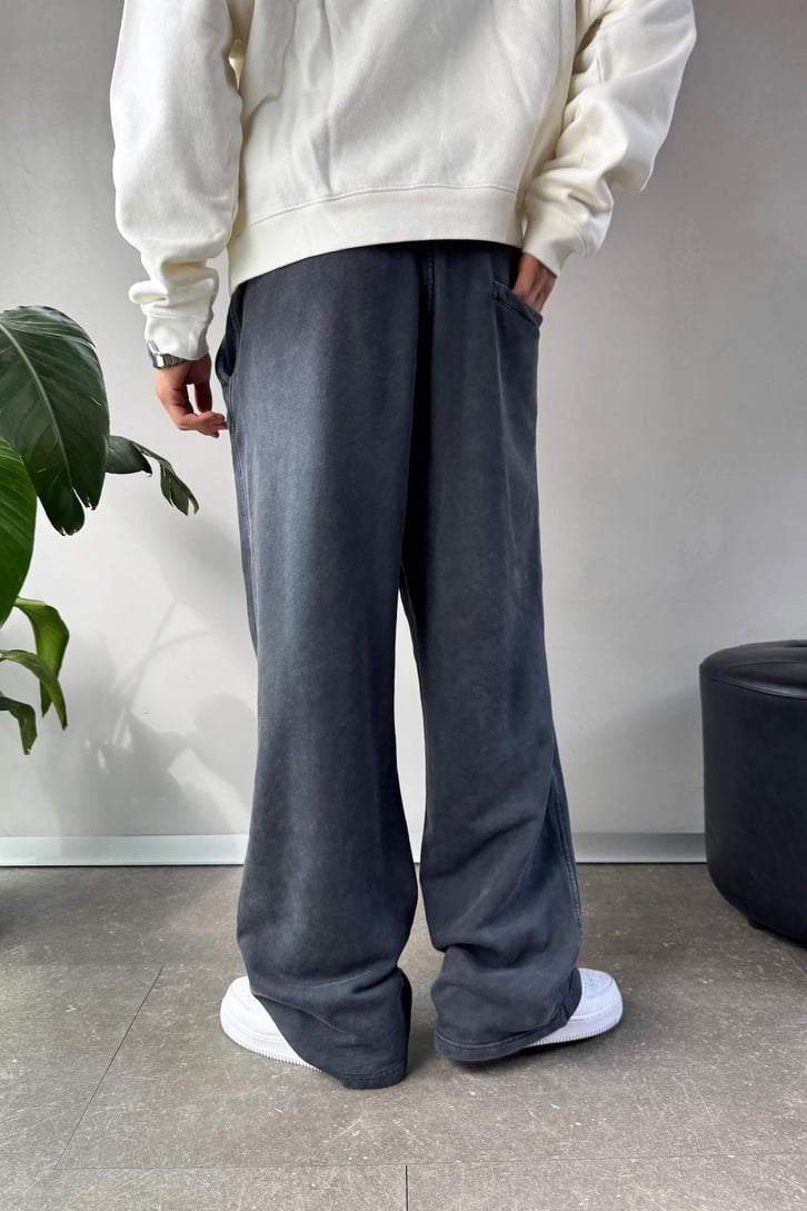 Arka Cep Detaylı Baggy Eşofman Altı