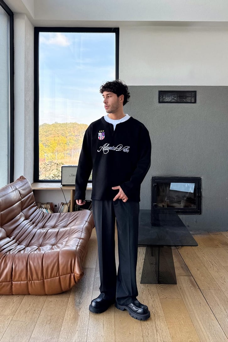 Atlanta Vibe Nakışlı Sweatshirt