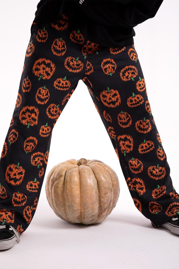 Bal Kabağı Baskılı Pijama Altı