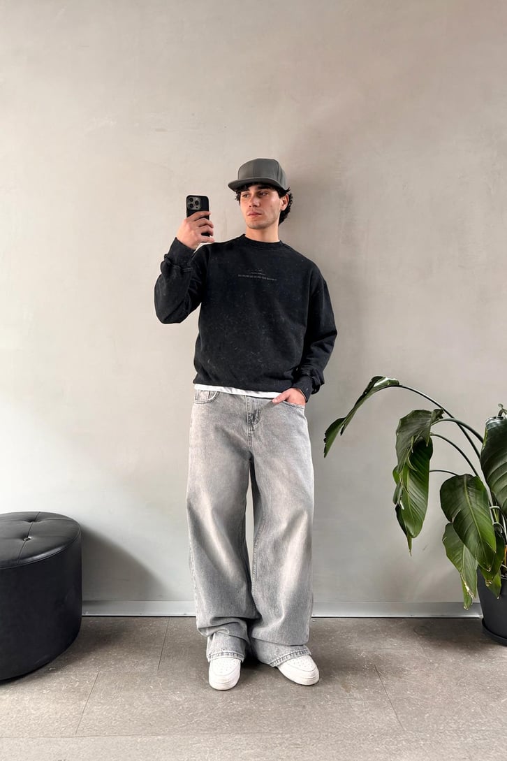 Balancıng The Vin Baskılı Sweatshirt