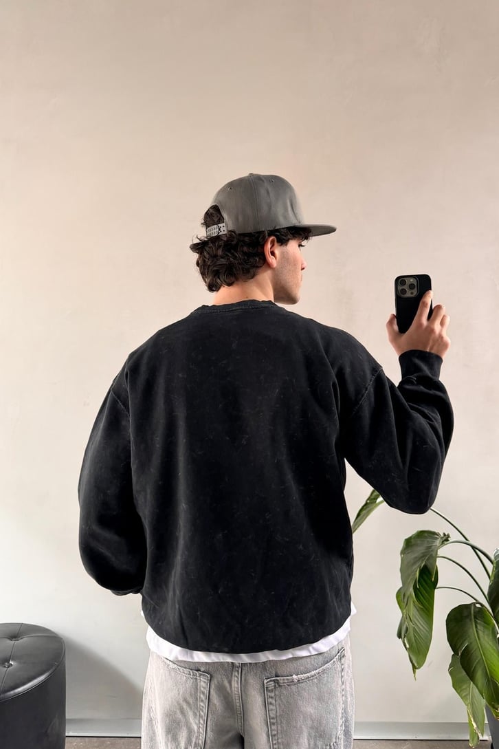 Balancıng The Vin Baskılı Sweatshirt