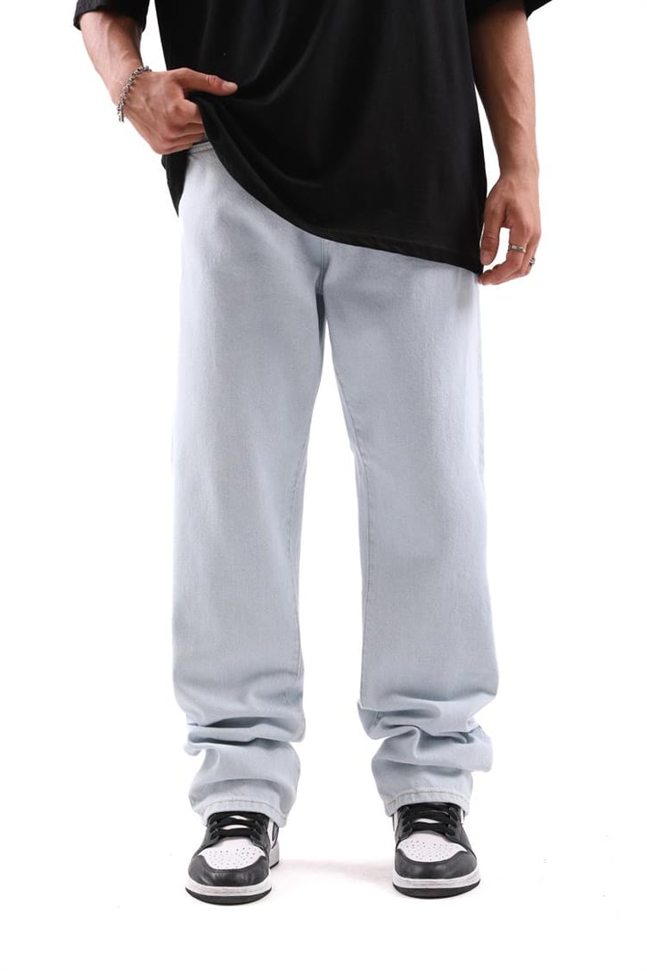 Basic Acid Wash Baggy Jean