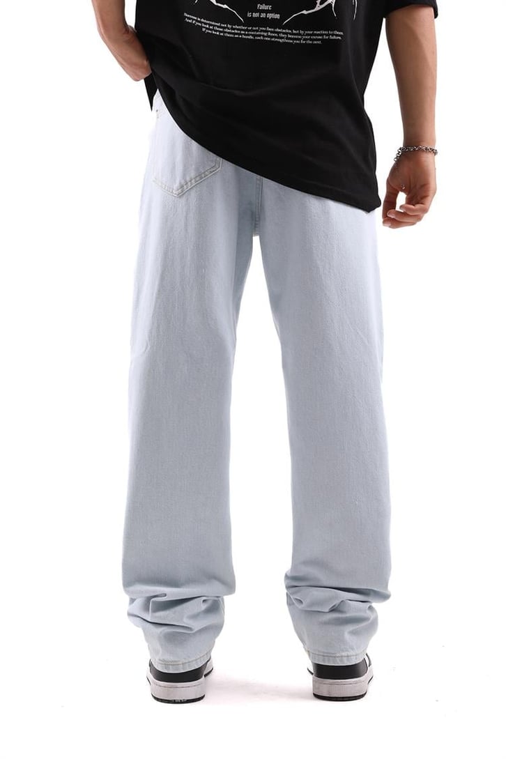Basic Acid Wash Baggy Jean