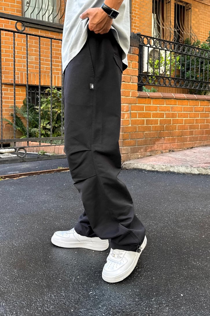 Basic Ayarlanabilir Paça Pantolon