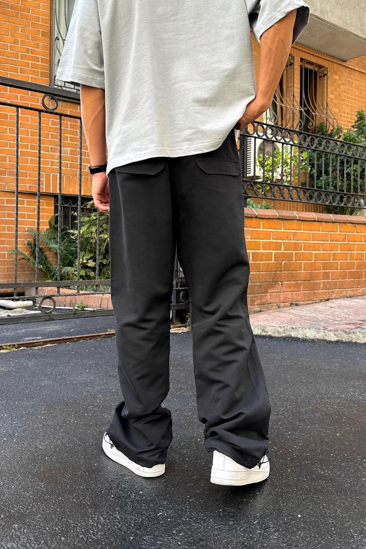 Basic Ayarlanabilir Paça Pantolon