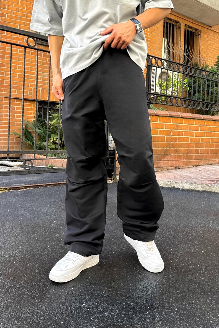 Basic Ayarlanabilir Paça Pantolon