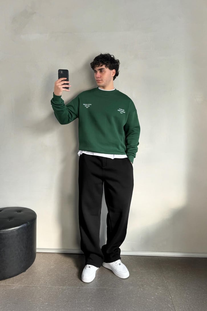 Basıc Baggy Eşofman Altı