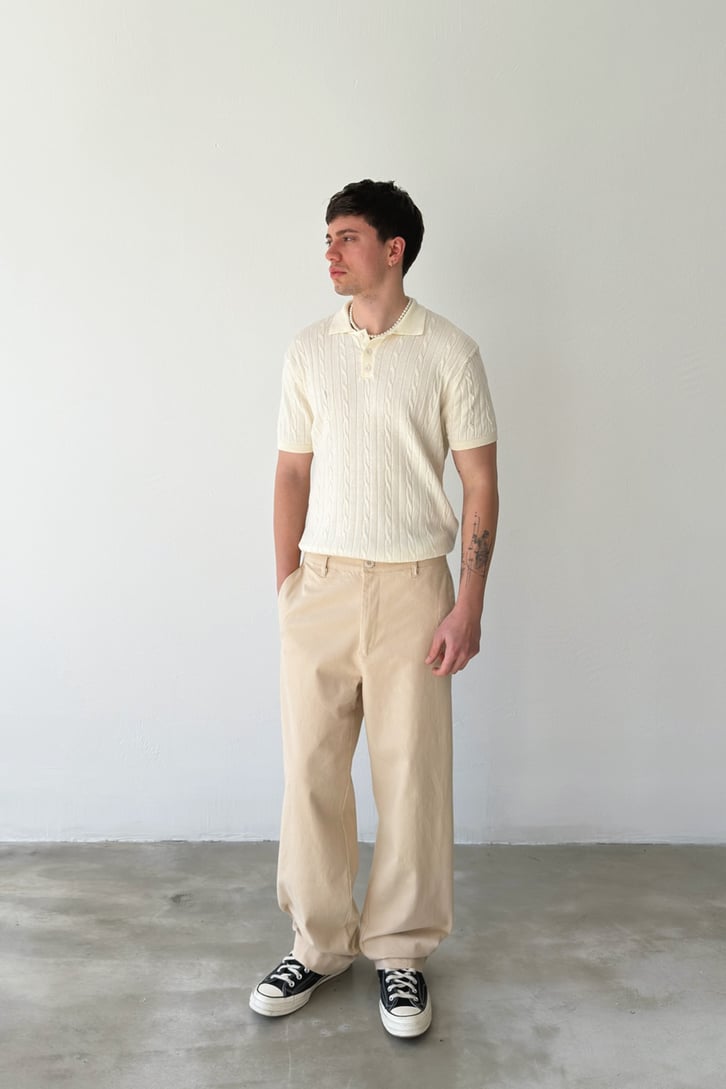 Basic Baggy Pantolon