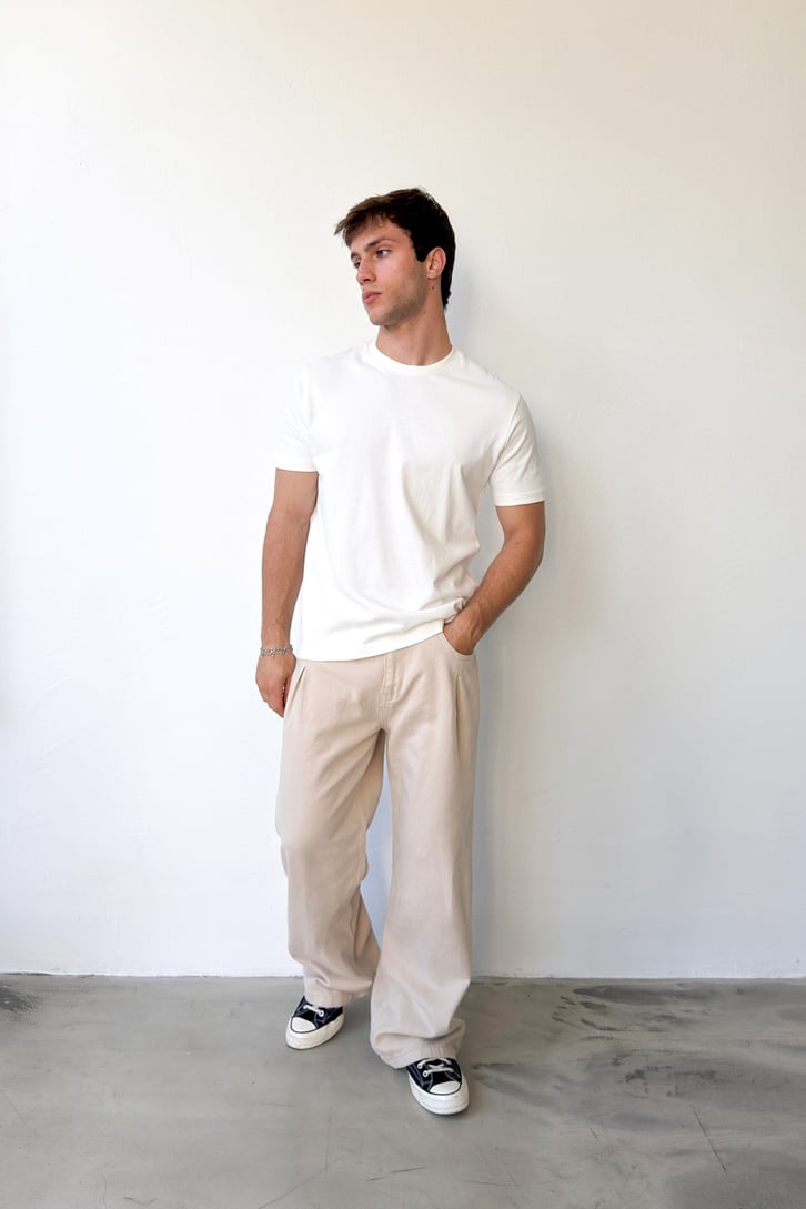 Basic Baggy Pantolon