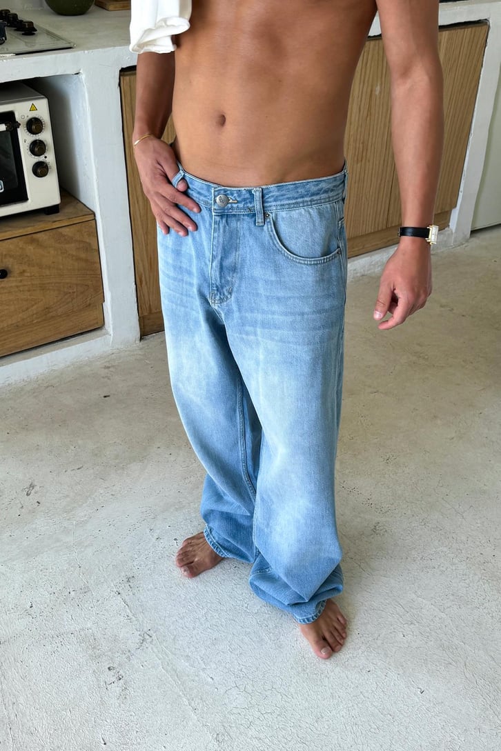Basic Baggy Pantolon