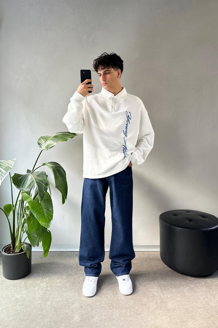 Basic Baggy Pantolon