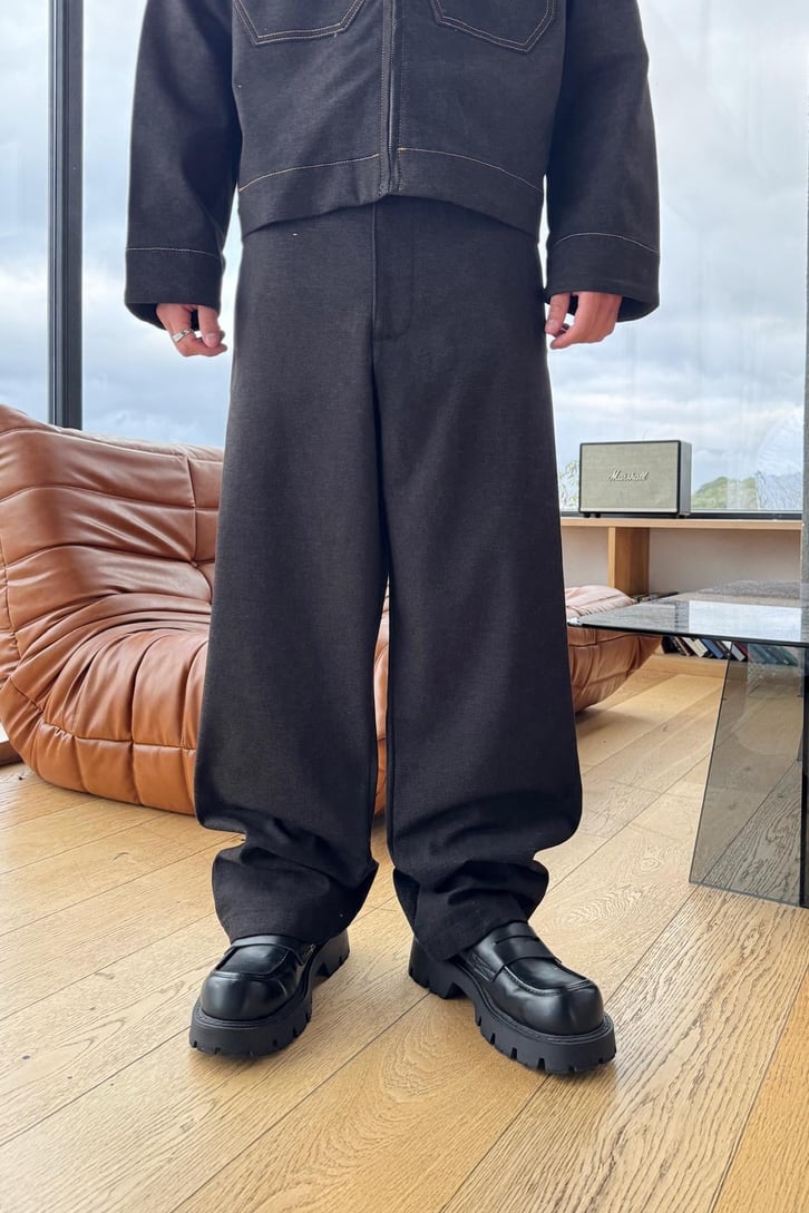 Basic Baggy Pantolon
