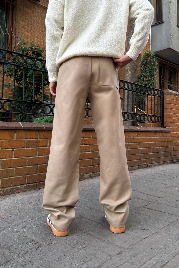 Basic Baggy Pantolon