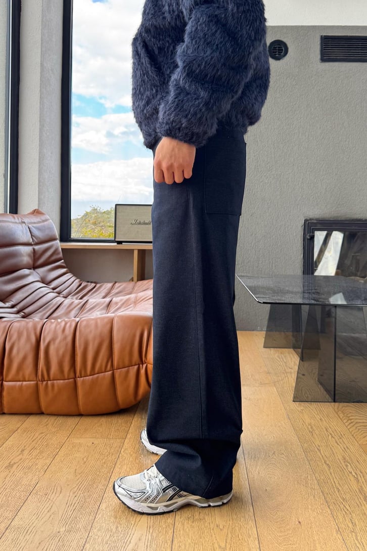 Basic Baggy Pantolon