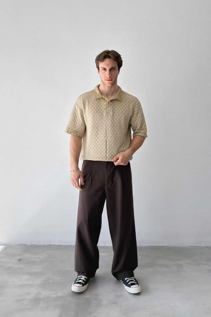 Basic Baggy Pantolon