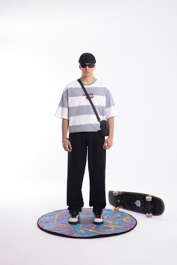 Basic Baggy Pantolon