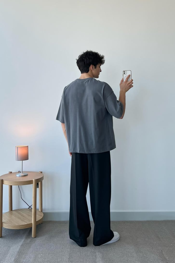 Basic Beyaz Oversize Tişört