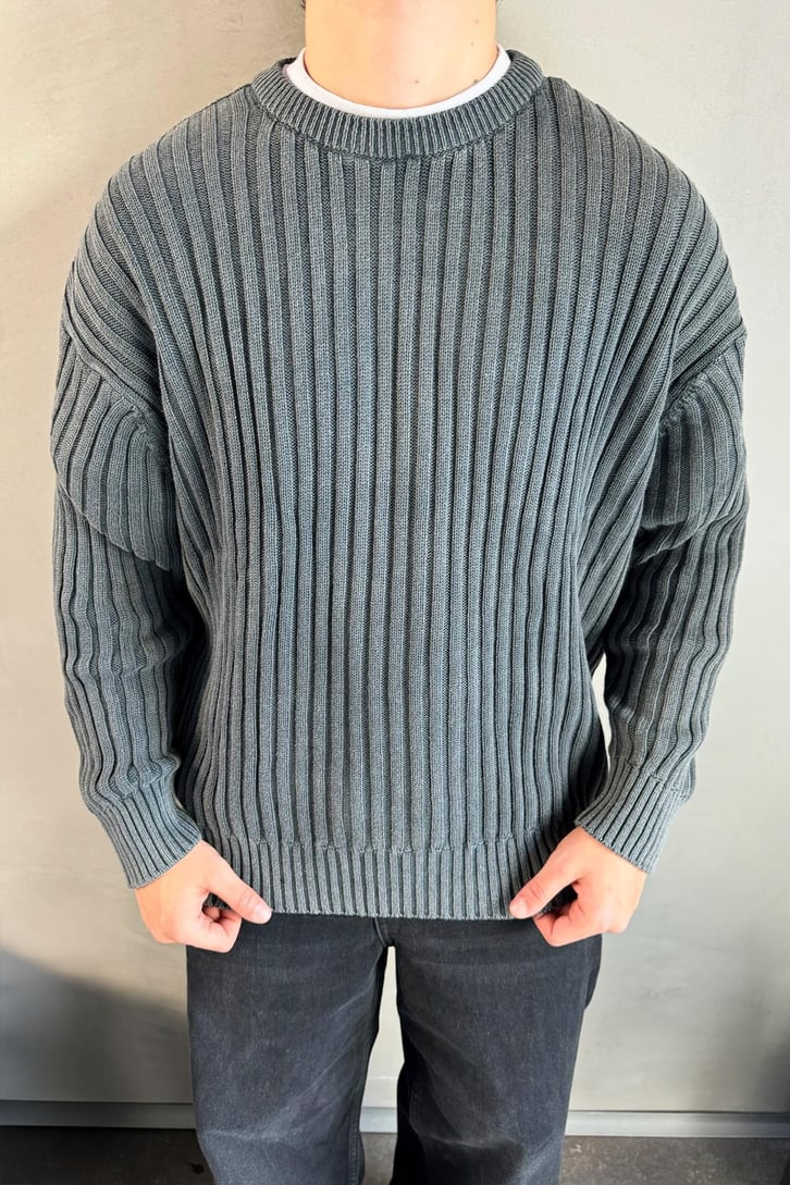 Basic Bisiklet Yaka Kazak