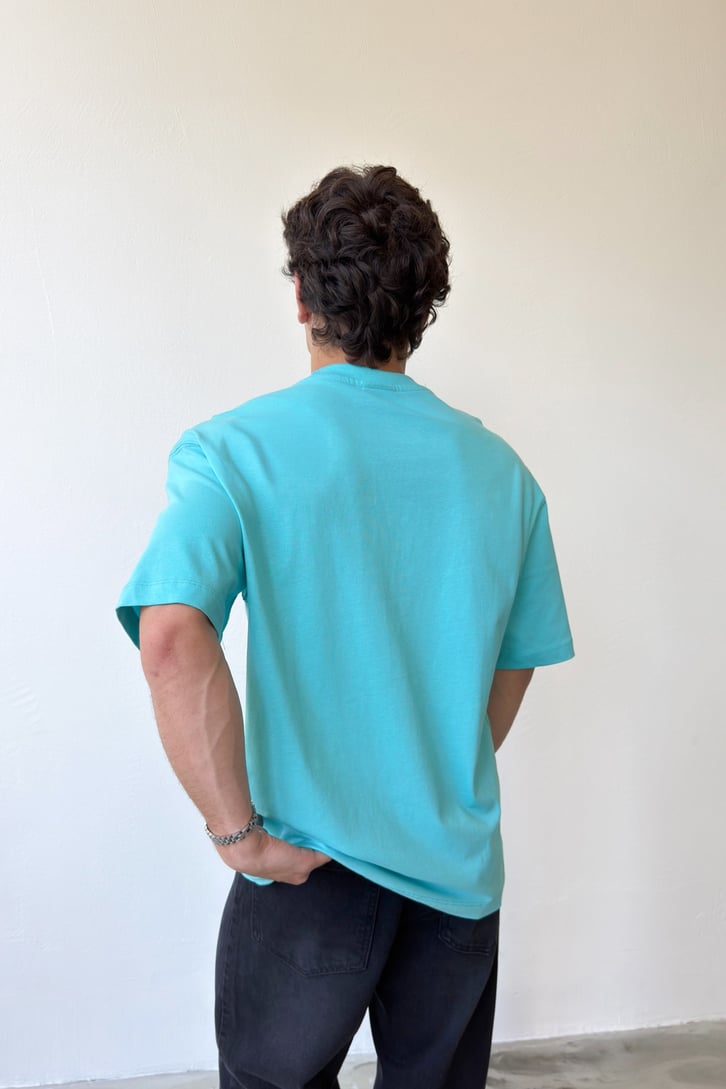 Basic Bisiklet Yaka Tişört