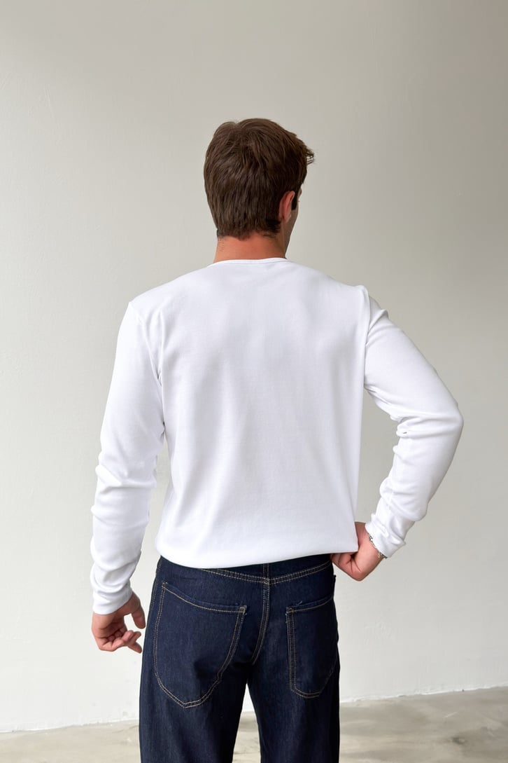 Basic Bisiklet Yaka Tişört