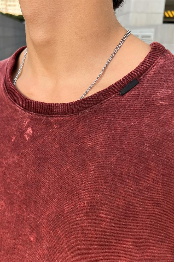 Basic Bordo Outfit Eşofman Takımı