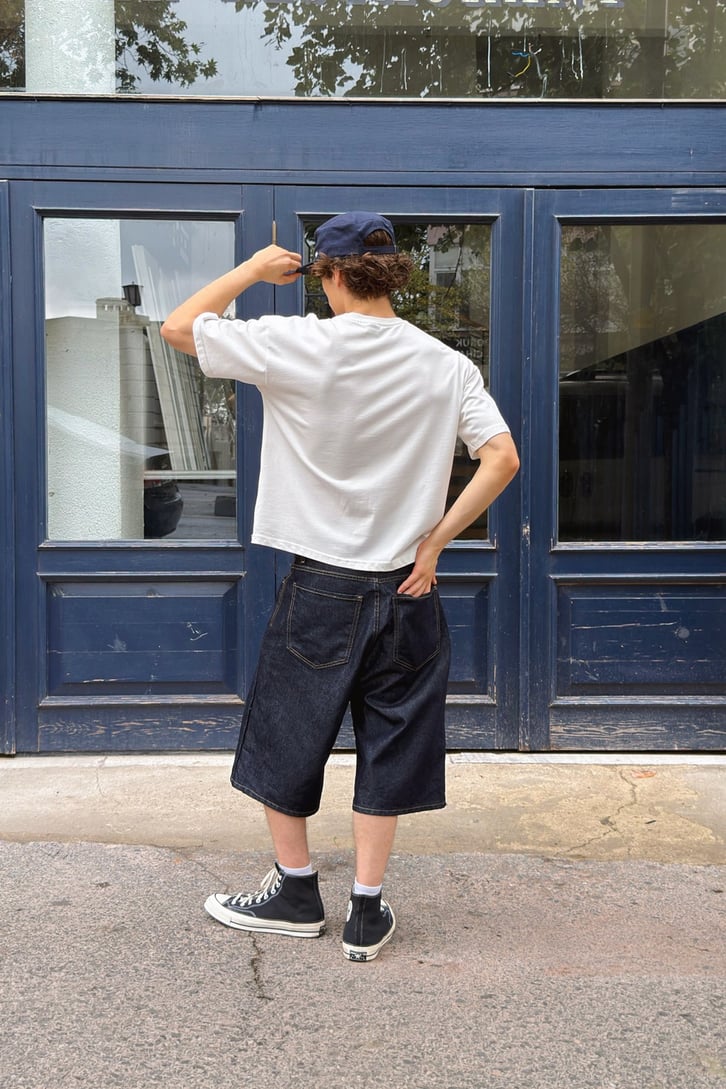 Basic Boxy Fit Ekru Tişört