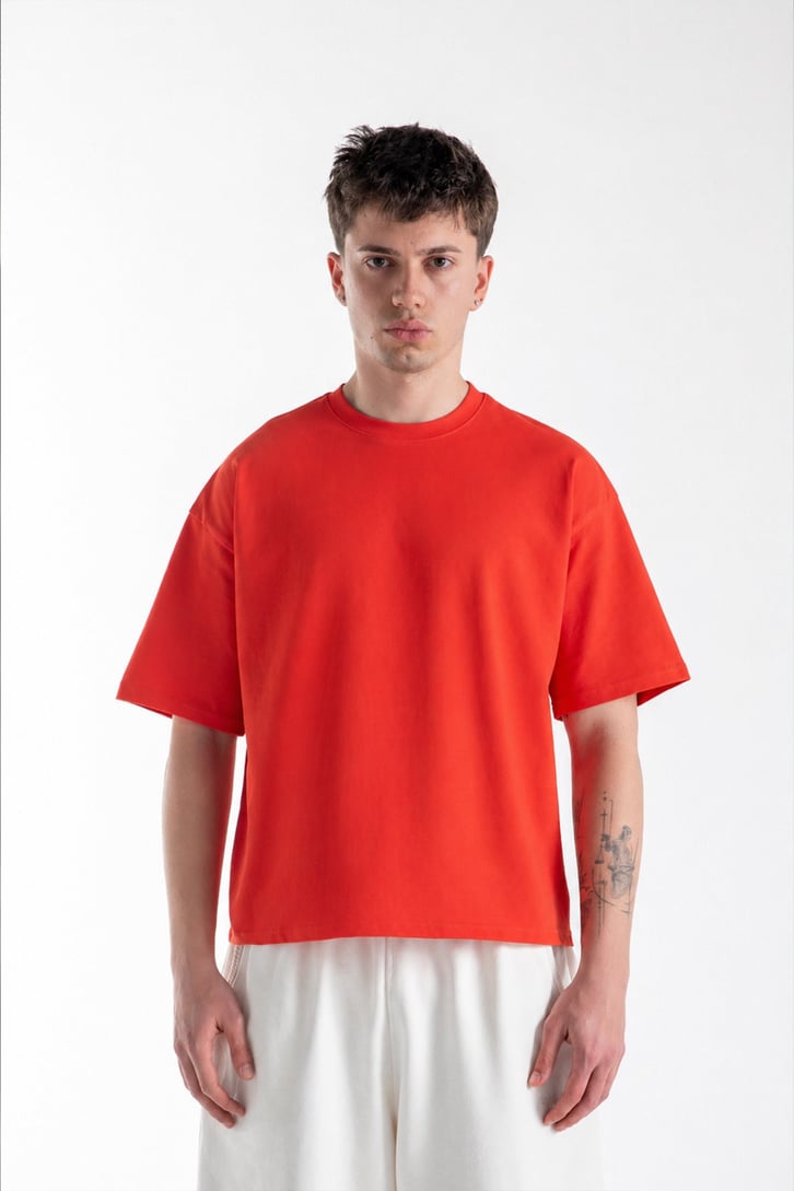 Basic Boxy Fit Tişört