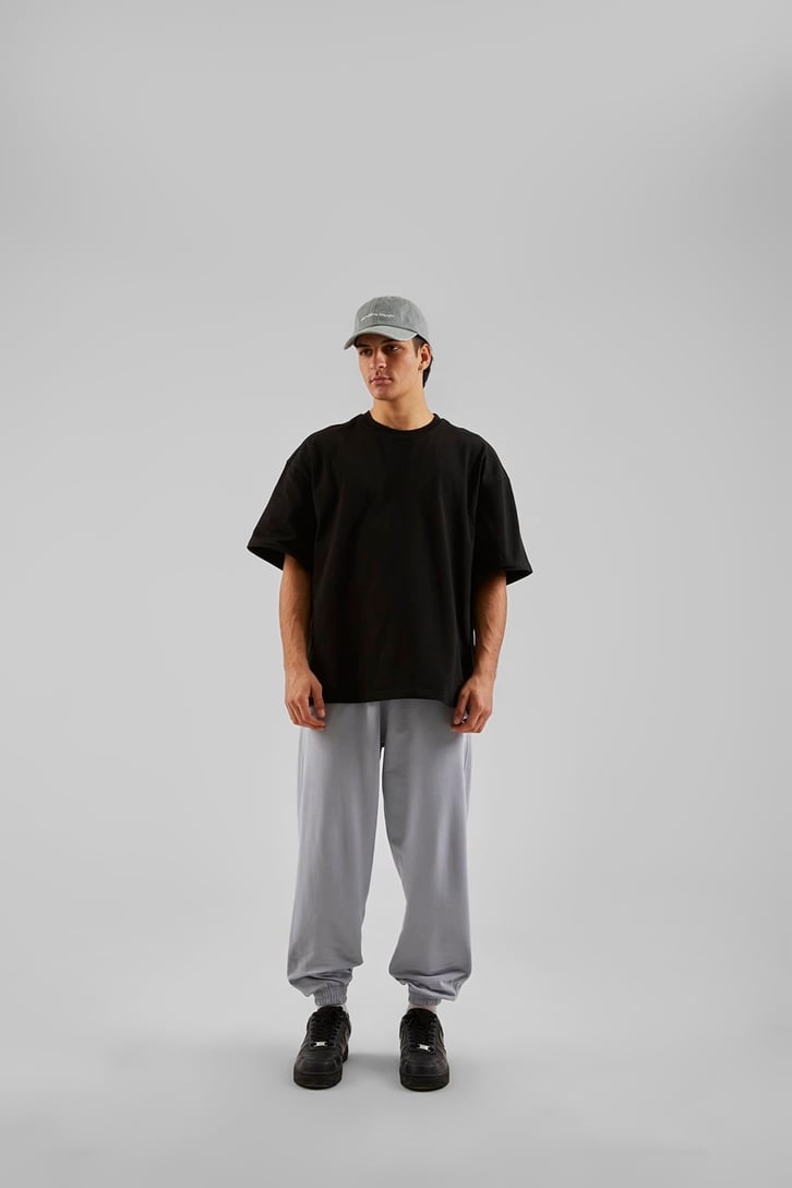 Basic Buz Gri Jogger Eşofman Altı