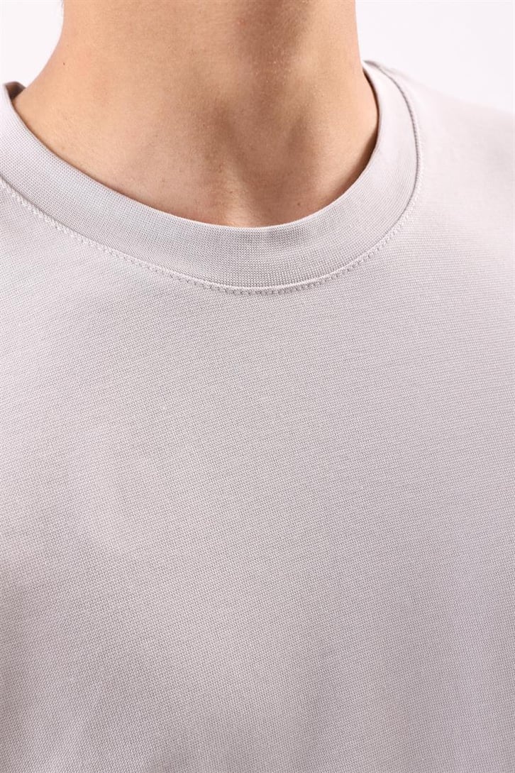 Basic Buz Gri Regular Fit Tişört