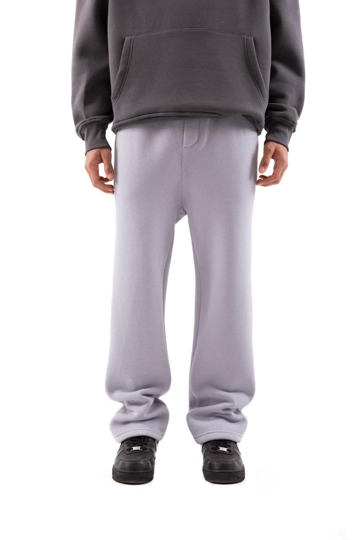 Basic Buz Gri Relax Fit Eşofman Altı
