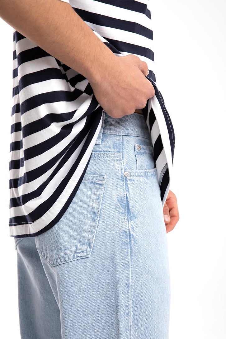 Basic Buz Mavi Regular Fit Jean