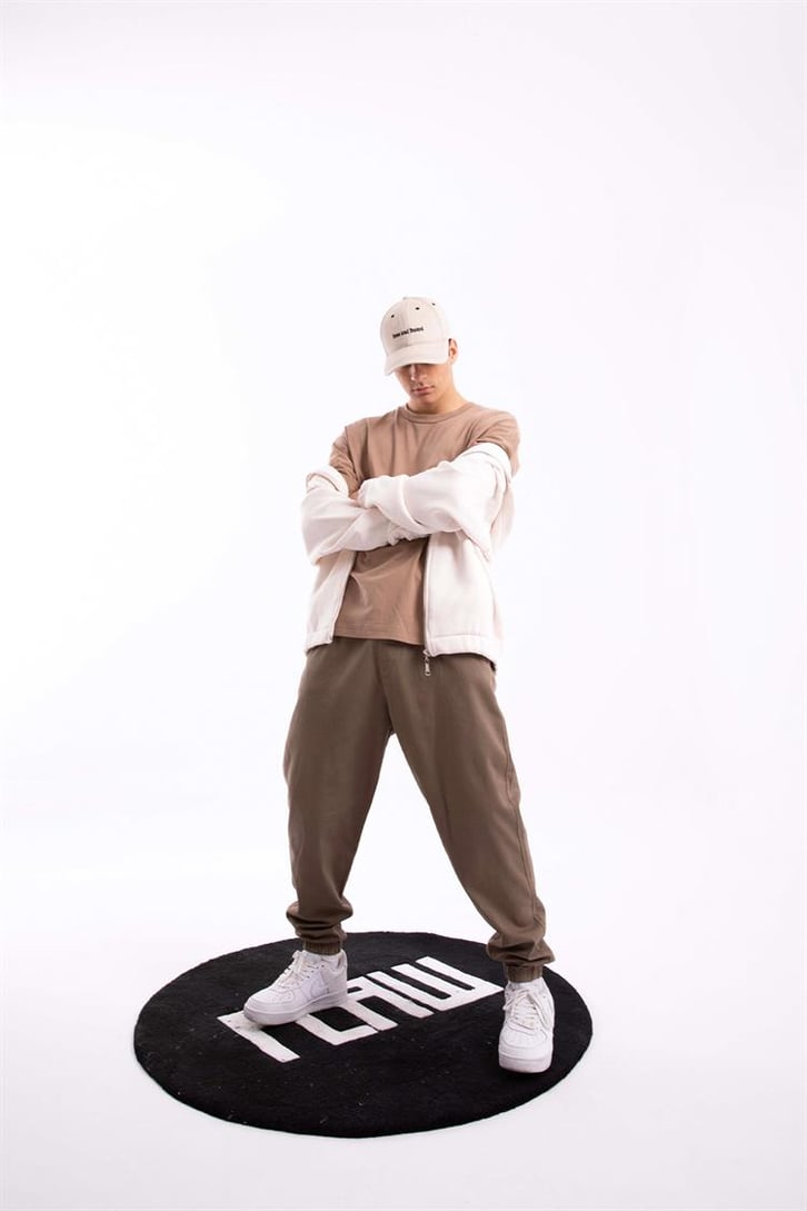 Basic Camel Oversize Tişört
