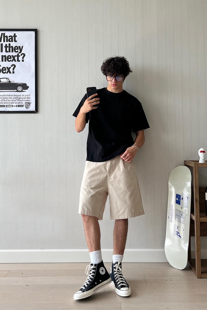 Basic Dokulu Regular Fit Tişört