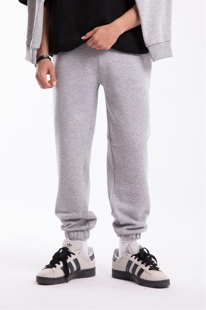 Basic Gri Jogger Fit Eşofman Altı
