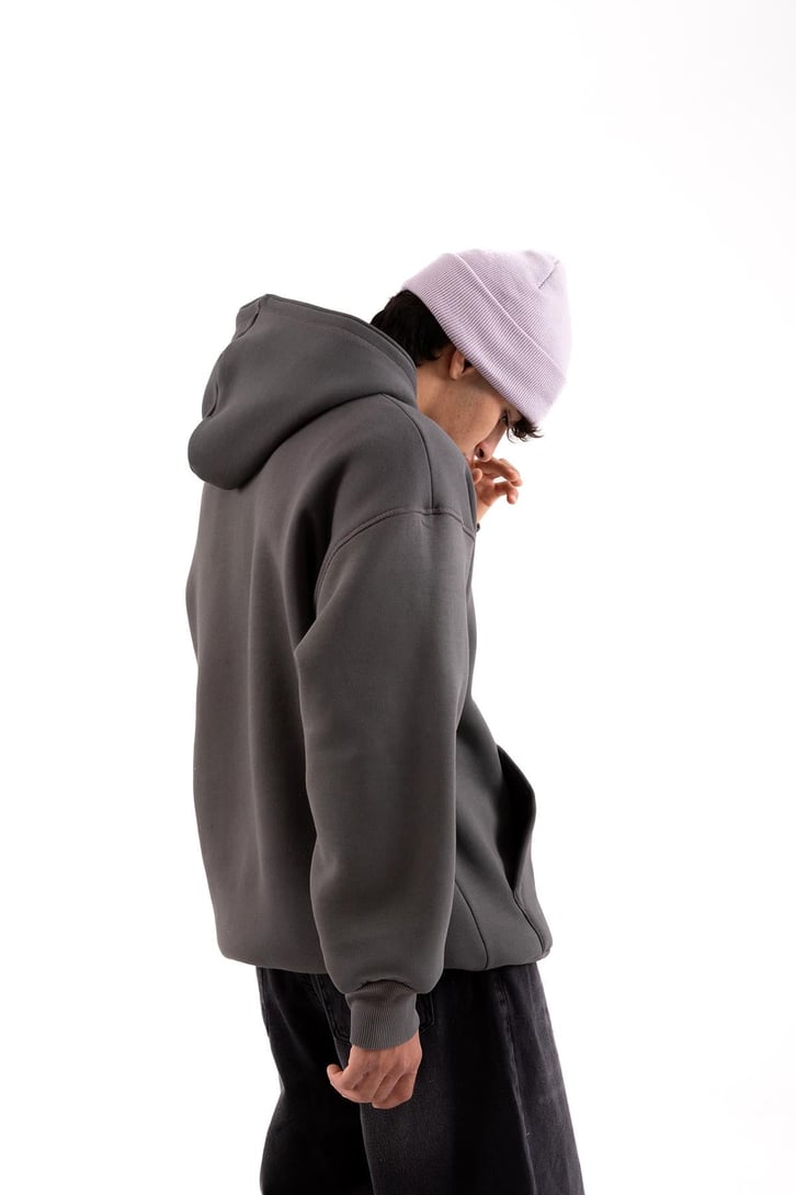Basic Haki Oversize Hoodie