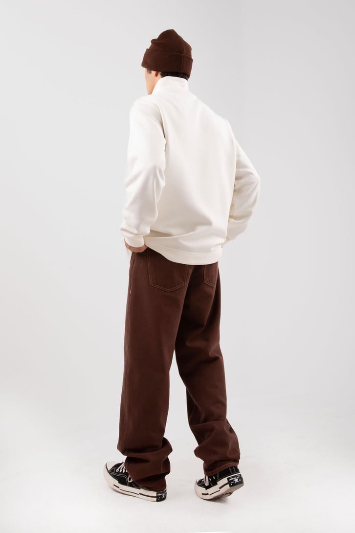 Basic Kahverengi Baggy Pantolon