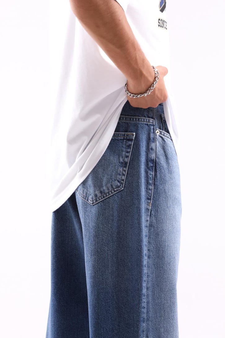 Basic Koyu Mavi Regular Fit Jean