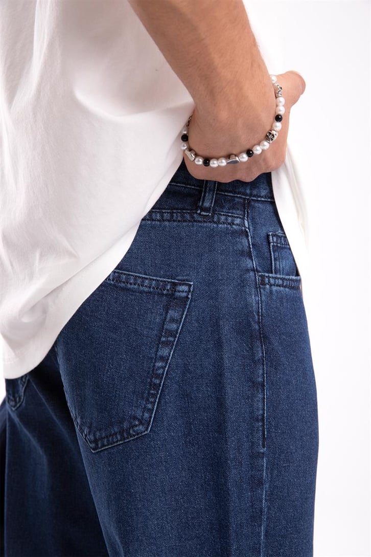 Basic Koyu Mavi Regular Jean