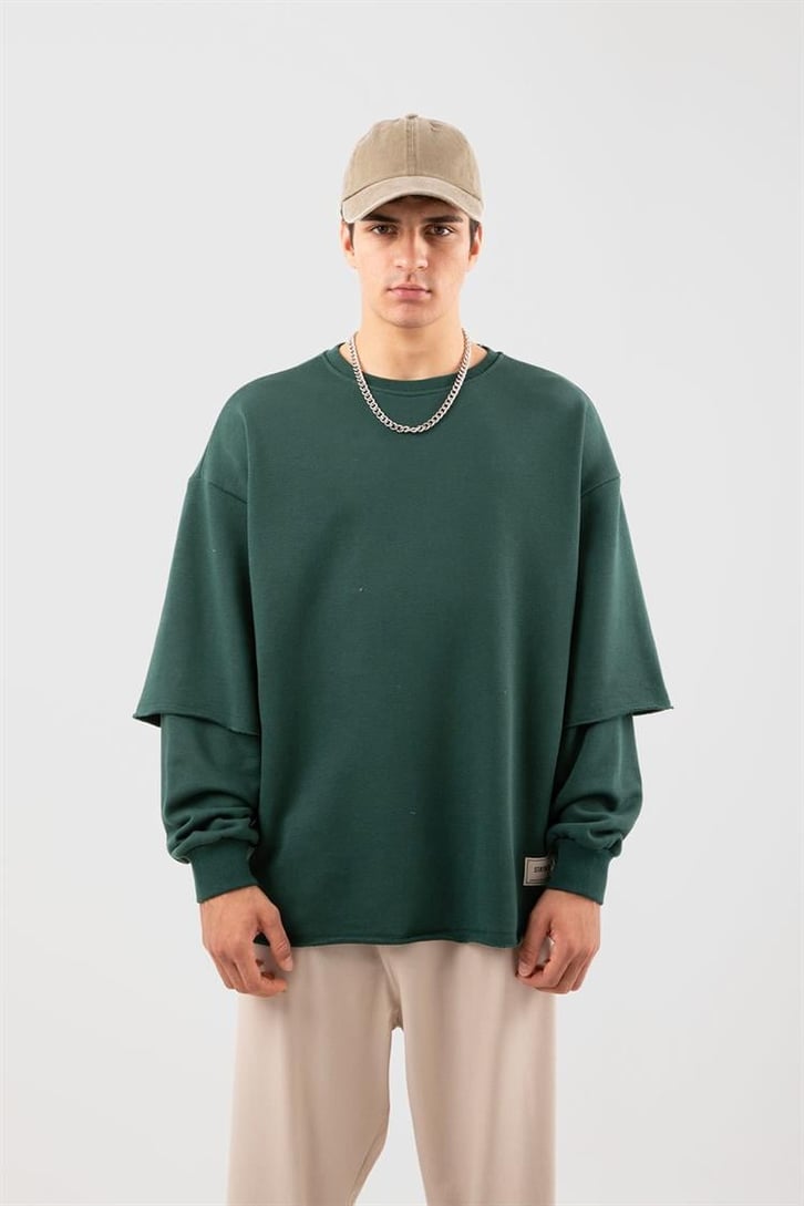 Basic Krem Kumaş Pantolon