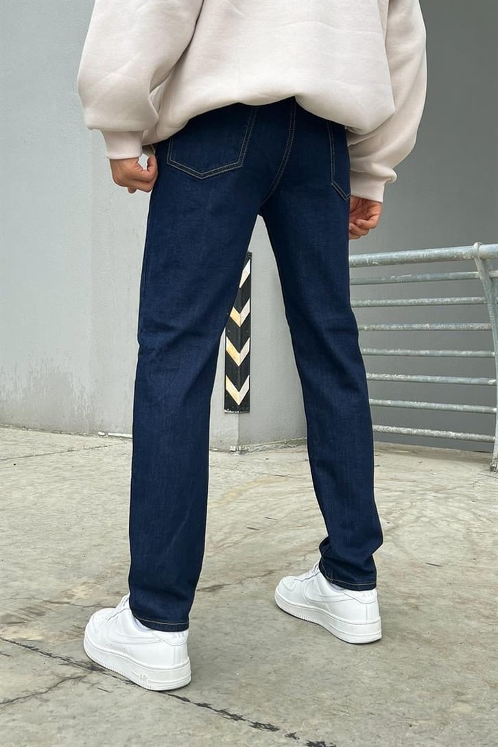 Basic Lacivert Slim Fit Jean