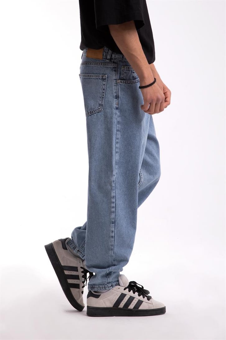 Basic Mavi Baggy Jean