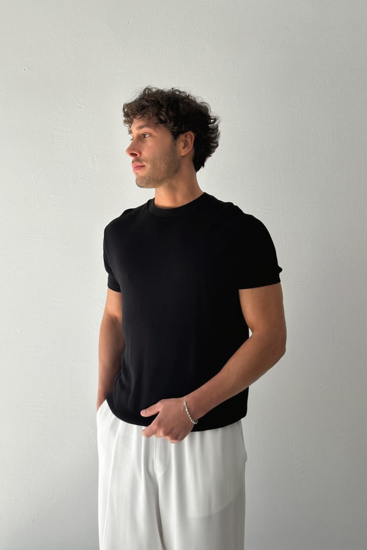 Basic Örme Triko Tişört