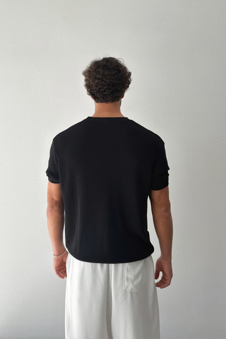 Basic Örme Triko Tişört