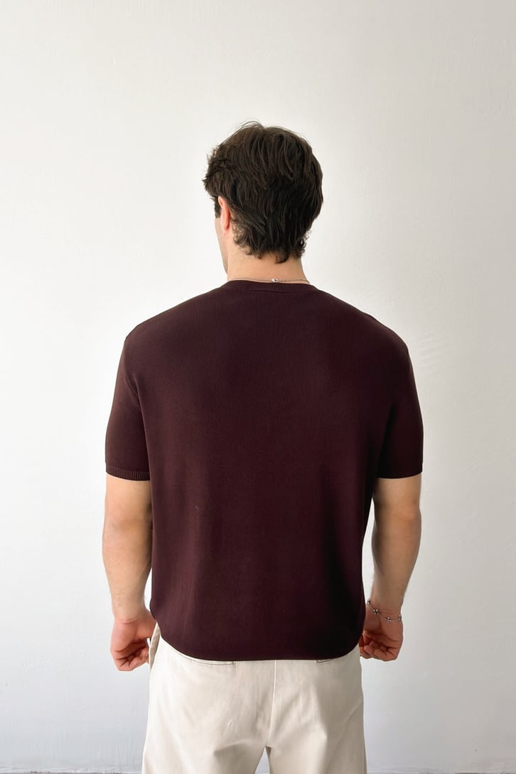 Basic Örme Triko Tişört